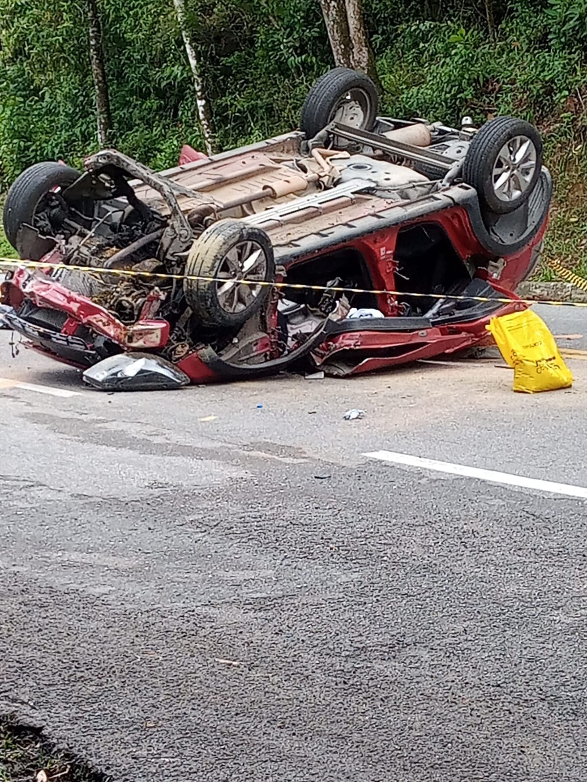 Acidente de carro com duas médicas na RJ 116, em Nova Friburgo, teria vitimado uma delas