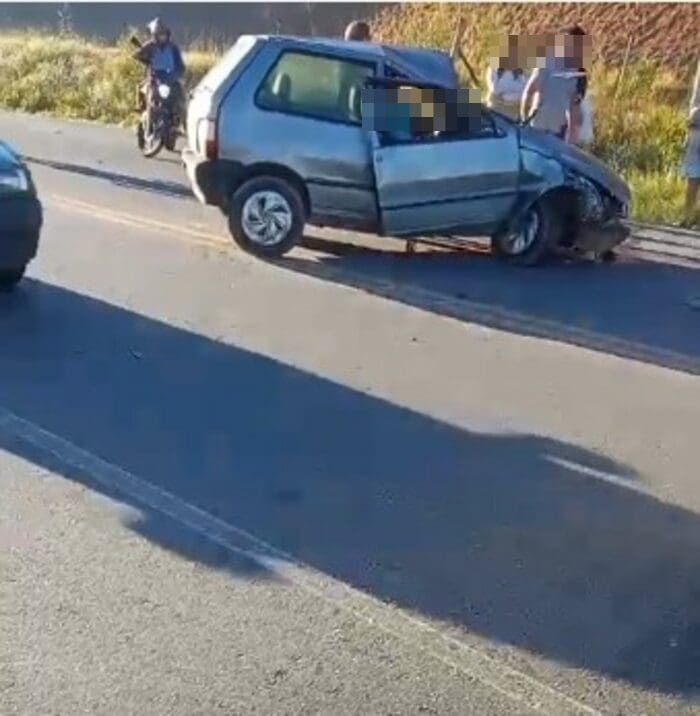 Acidente na Estrada Friburgo e Teresópolis causa momentos de apreensão em Nova Friburgo