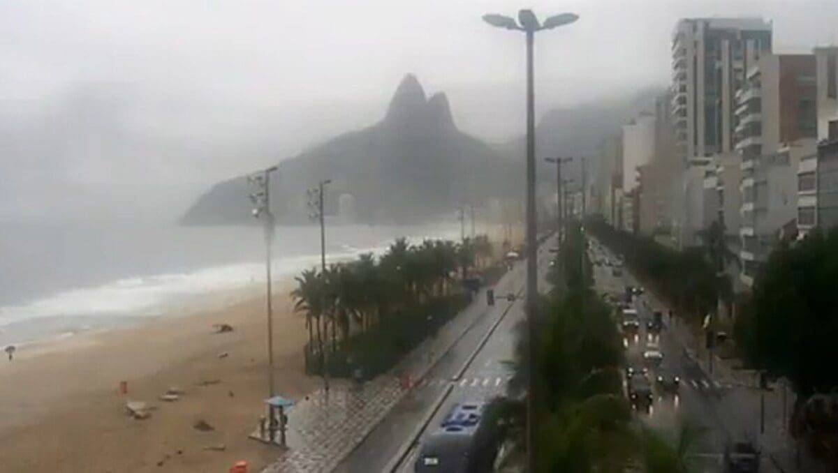 Alerta de Chuva intensa para todo estado do Rio de Janeiro é feita pelo Inmet