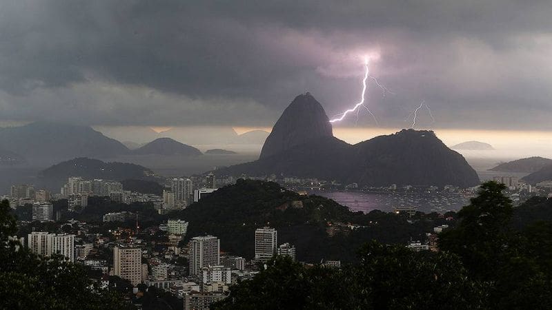 Alerta para tempestades e chuvas intensas para todo o Estado do Rio de Janeiro