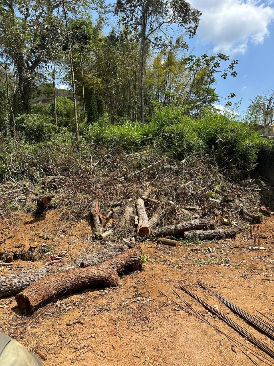 Área degrada em Nova Friburgo