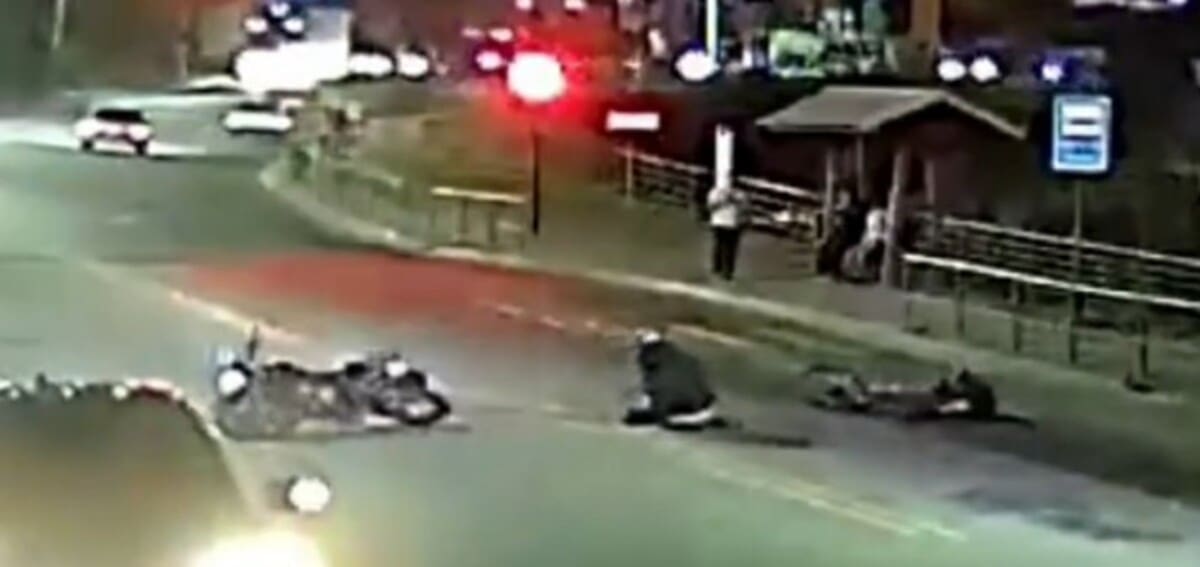 Atropelamento de ciclista no bairro de Duas Pedras em Nova Friburgo - Vítima ficou ferida