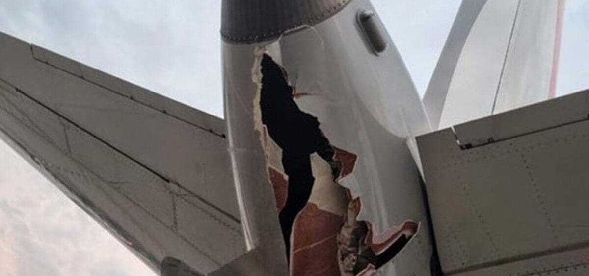 Aviões se chocam no aeroporto de Congonhas em São Paulo e cena é toda gravada