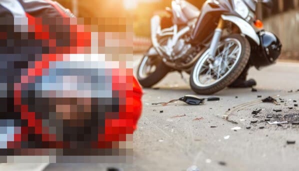 Batida de moto em Jardim Ouro Preto causa apreensão