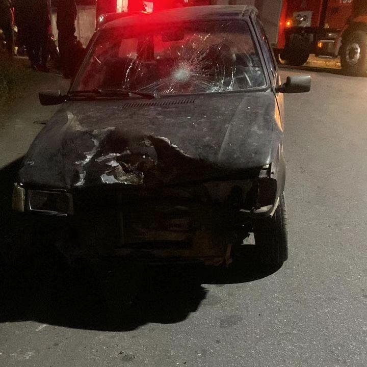 Batida entre carro e moto deixou feridos em Bom Jardim (2)