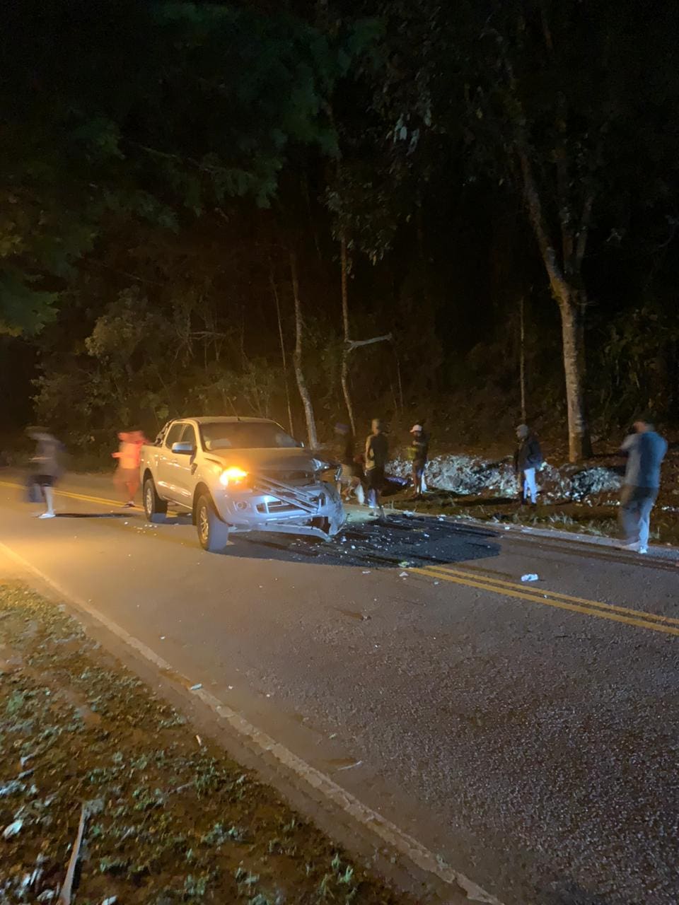 Batida na Estrada Muri-Lumiar deixa homem ferido em Nova Friburgo