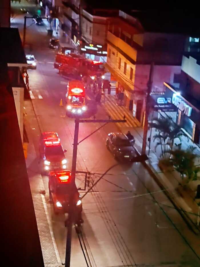 Batidas envolvendo moto em Olaria deixaram feridos em Nova Friburgo (1)