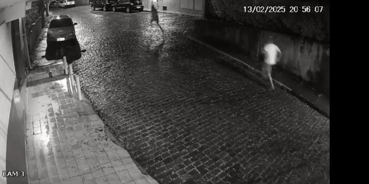 Câmeras de segurança mostram correria após tiros que mataram Luiz Felipe em Jardinlândia, Nova Friburgo