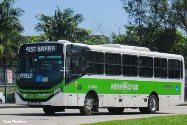 Cerca de 900 ônibus ainda circulam sem ar-condicionado no Rio de Janeiro