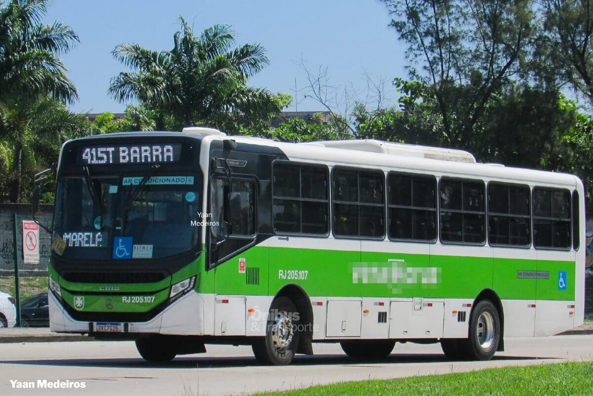 Cerca de 900 ônibus ainda circulam sem ar-condicionado no Rio de Janeiro