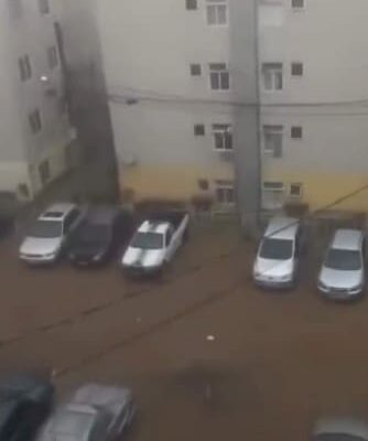 Chuva em Nova Friburgo causa alagamento no Condomínio Terra Nova em Conselheiro Paulino
