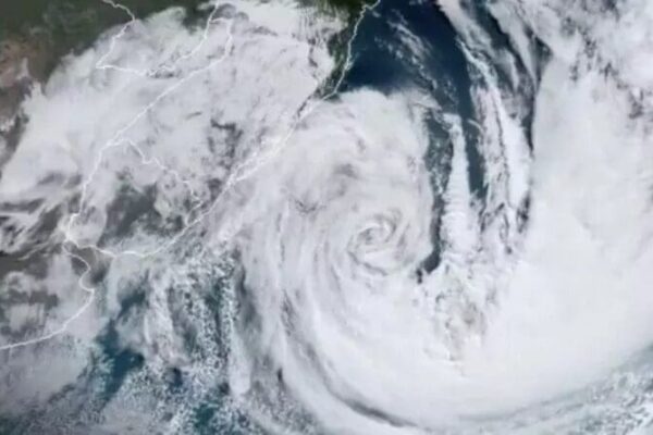 Ciclone bomba se forma no litoral brasileiro - Foto arquivo 2020