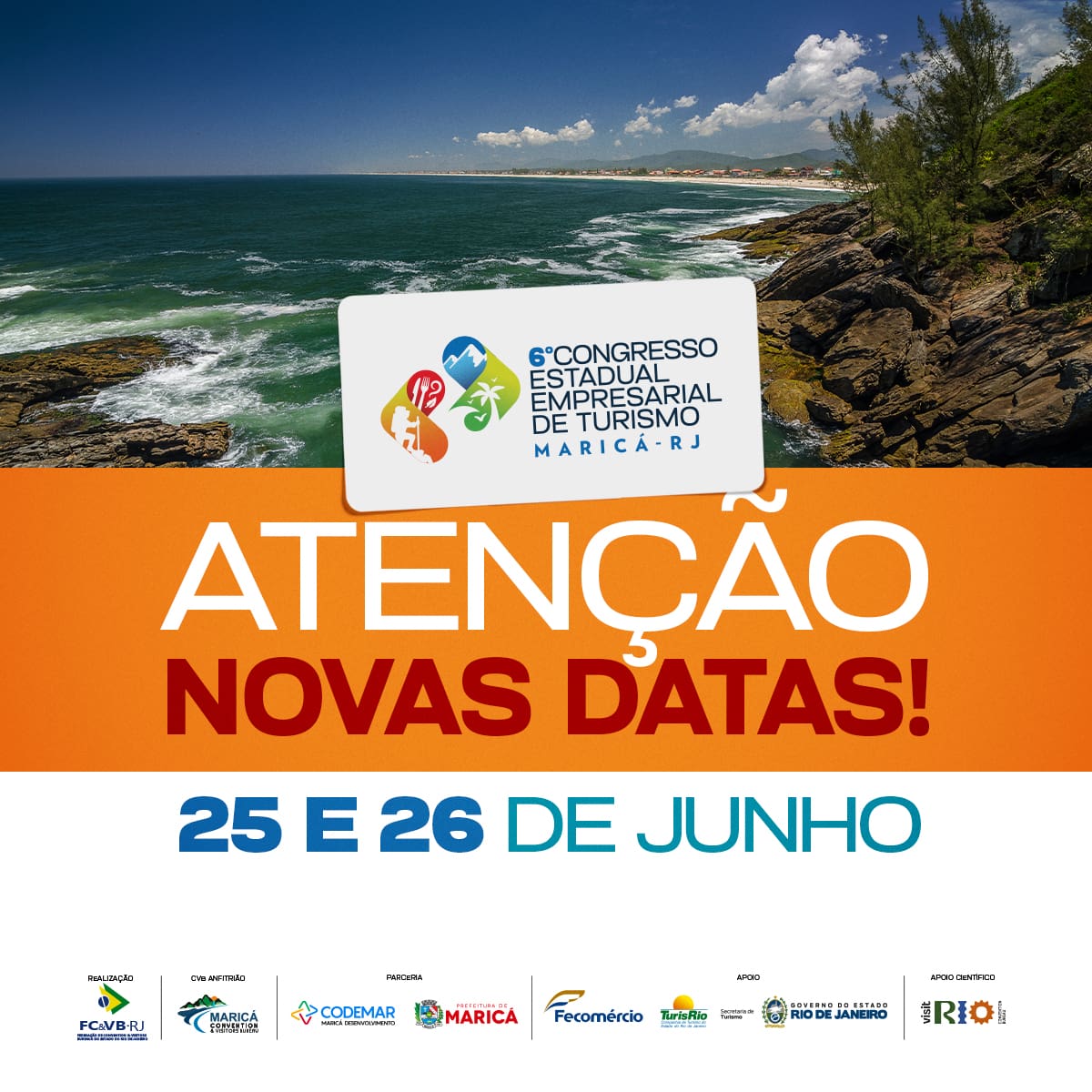 Congressos Estadual Empresarial de Turismo será realizado em Maricá e terá a participação de Nova Friburgo