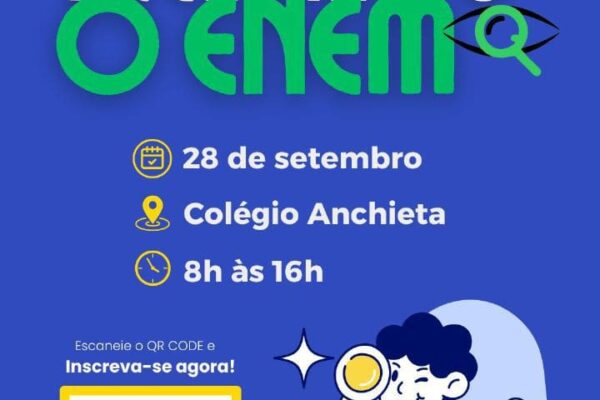 Decifrando o ENEM acontece neste sábado e é gratuito