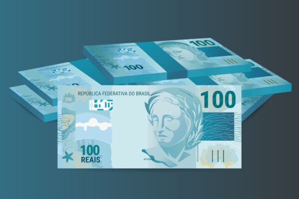 Acumulado de notas de R$ 100