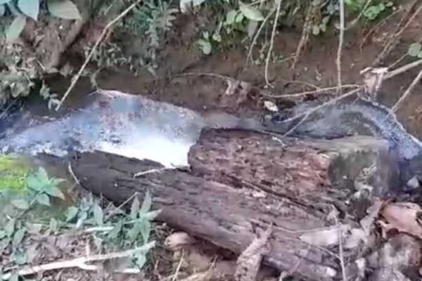 Esgoto a céu aberto seria de Espaço Regenesis em Mury - Nova Friburgo-Rj