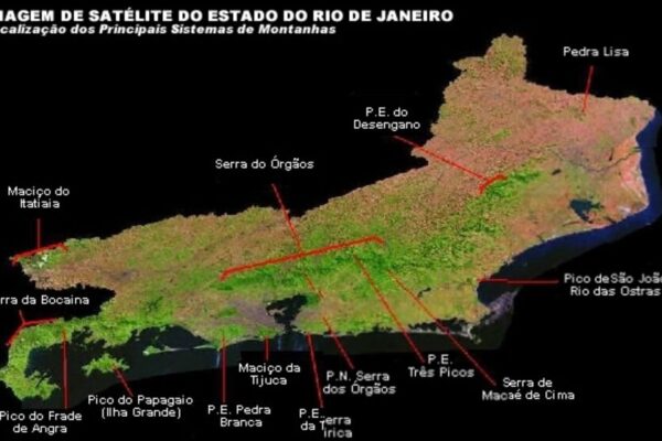 Estado do Rio de Janeiro tem alerta de chuva e pancadas isoladas - Imagem de Satélite (1)