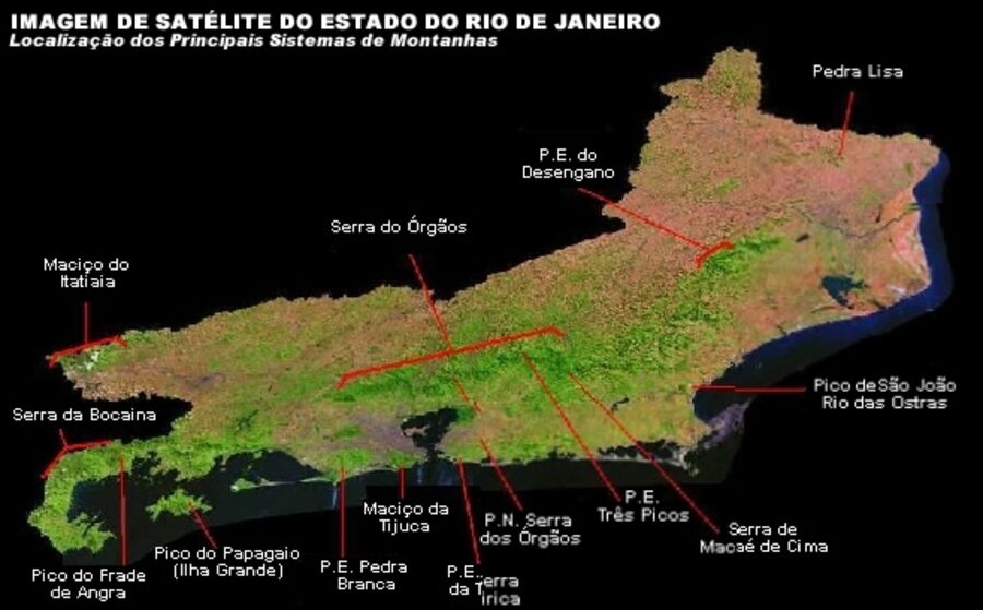 Estado do Rio de Janeiro tem alerta de chuva e pancadas isoladas - Imagem de Satélite (1)