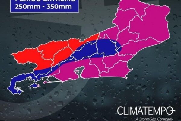 Estado do Rio de Janeiro tem alerta de tempestade e chuvas intensas (1)