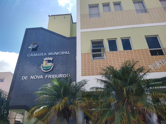 fachada da Câmara Municipal de Nova Friburgo
