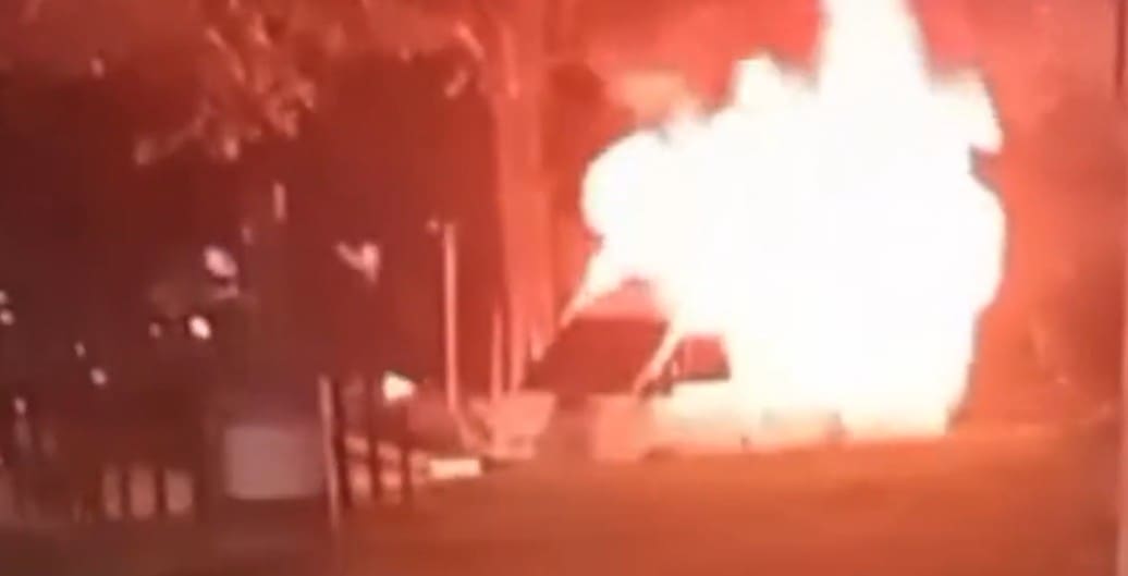 Famosos podrão de Nova Friburgo pega fogo e fica destruído