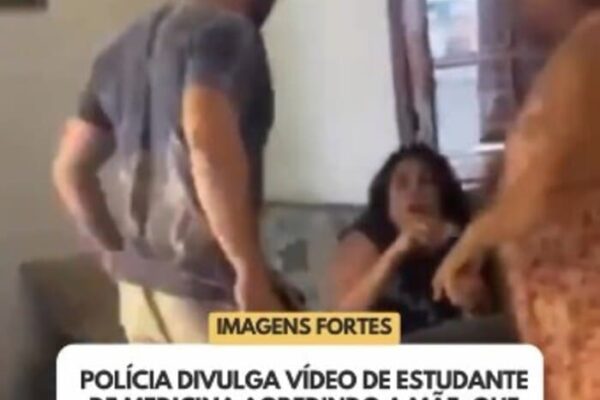Filho agride mãe antes de matá-la
