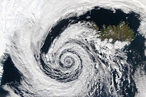 Frente Fria traz alerta de chuva intensa e instabilidade para o Estado do Rio de Janeiro - Foto Arquivo Ciclone Extratropical
