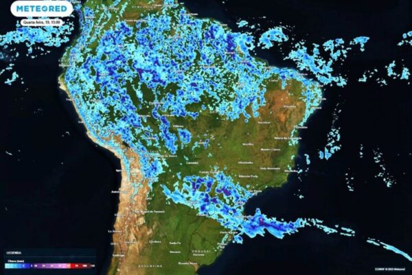 Frente fria se aproxima do Estado do Rio de Janeiro e temperaturas vão baixar