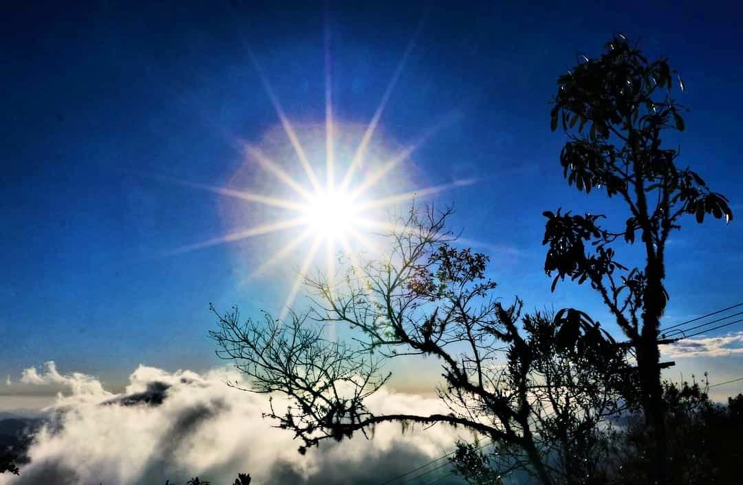 Frio intenso no alto do Pico da Caledônia em Nova Friburgo - Foto Jalmirez Silva