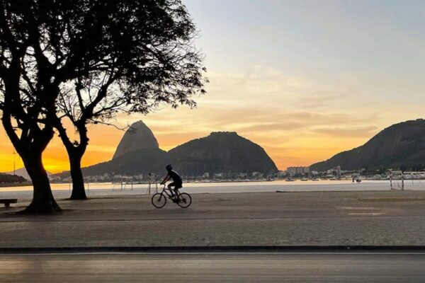 Frio no Rio de Janeiro - Lista mostra Alto da Boa Vista como bairro mais frio da capital - Foto Bike Itau