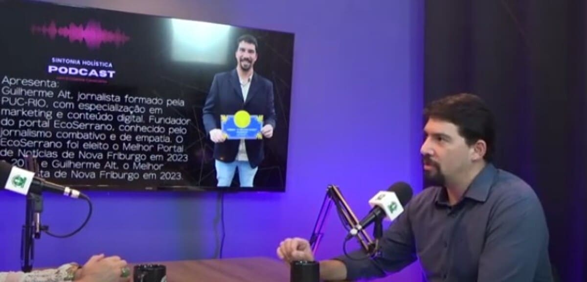 Guilherme Alt fala com Cristianna Cavalcânte