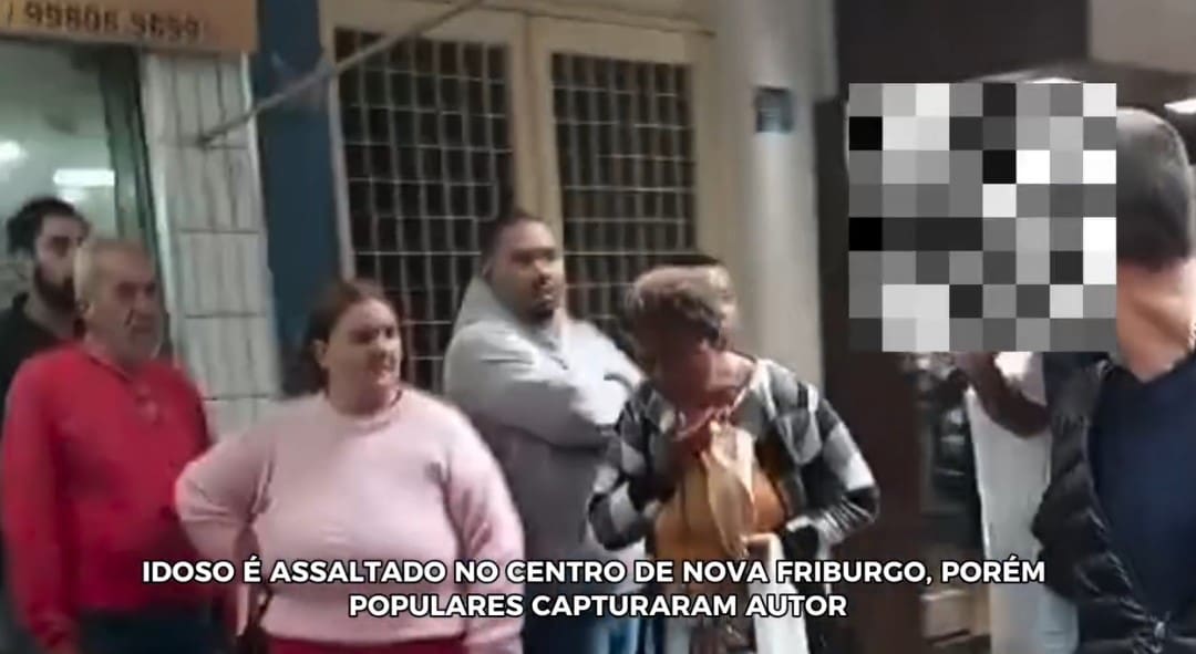 Idoso é assaltado no Centro de Nova Friburgo