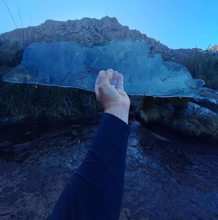 Itatiaia é uma das 5 cidades mais frias desta segunda-feira - Foto Arquivo Geada no Parque Nacional de Itatiaia - Foto Demilson Rodrigues