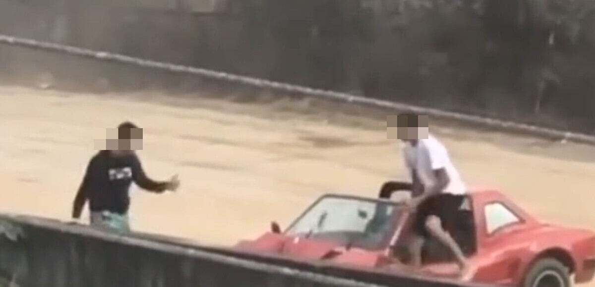 Jovens batem carro em Conselheiro Paulino em Nova Friburgo