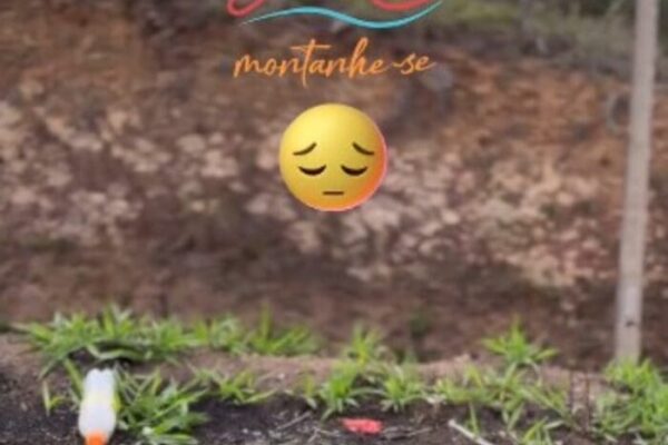 Lixo no Mirante Suíço causa revolta após mutirões de limpeza