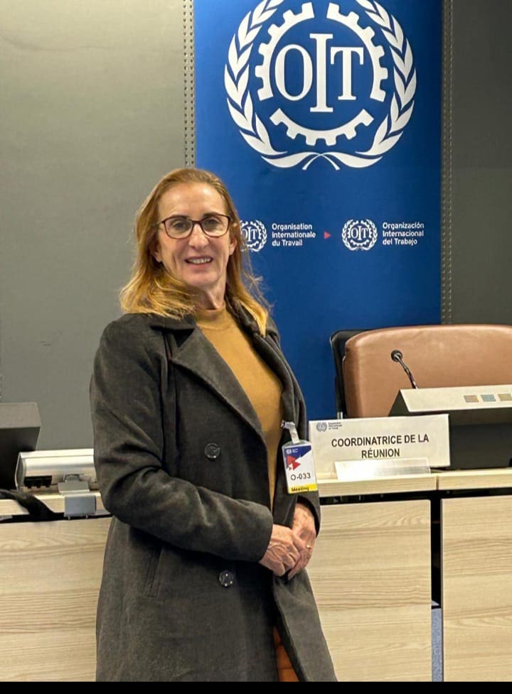 Lucimar Oliveira esteve na Suíça para debater sobre impactos ambientais no setor da construção civil