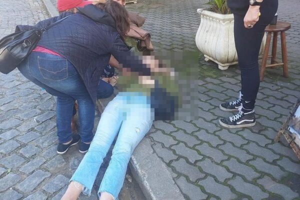 Mulher cai e fratura braço em Lumiar - Nova Friburgo