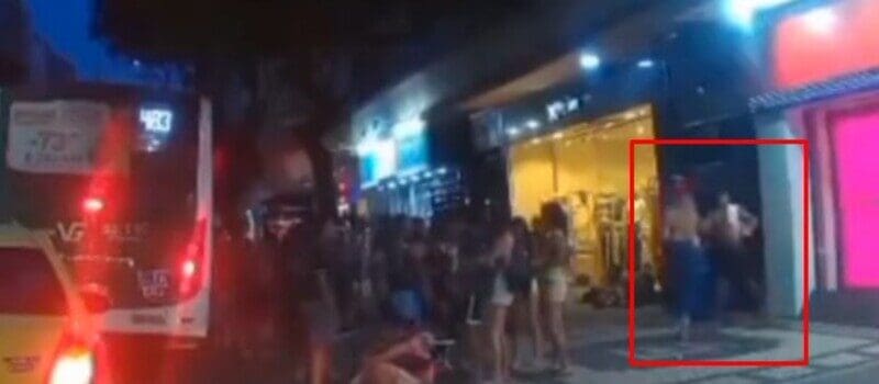 Mulher é agredida com soco e chute em Copacabana no Rio de Janeiro