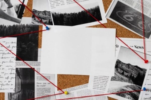 Mural de fotos para localizar pessoas que estão desaparecidas