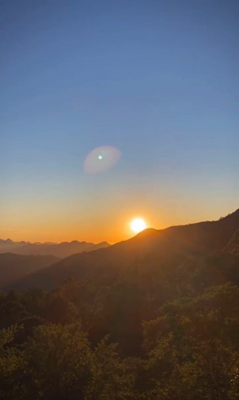 Nascer do Sol em Nova Friburgo e