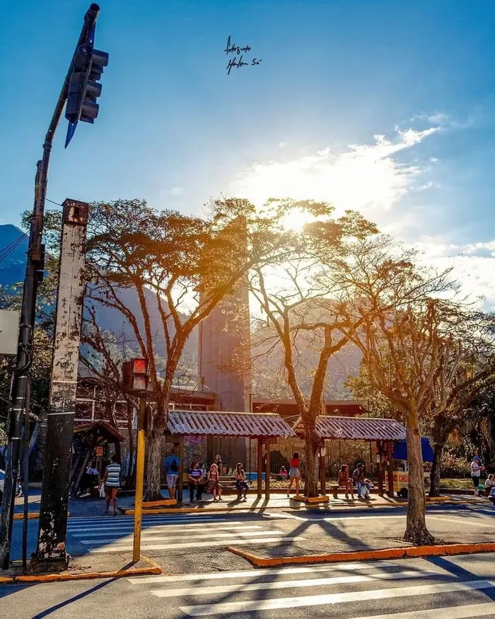 Praça 1º de maio no bairro de Olaria em Nova Friburgo - Foto Marlon Souza - Site Descubra Nova Friburgo
