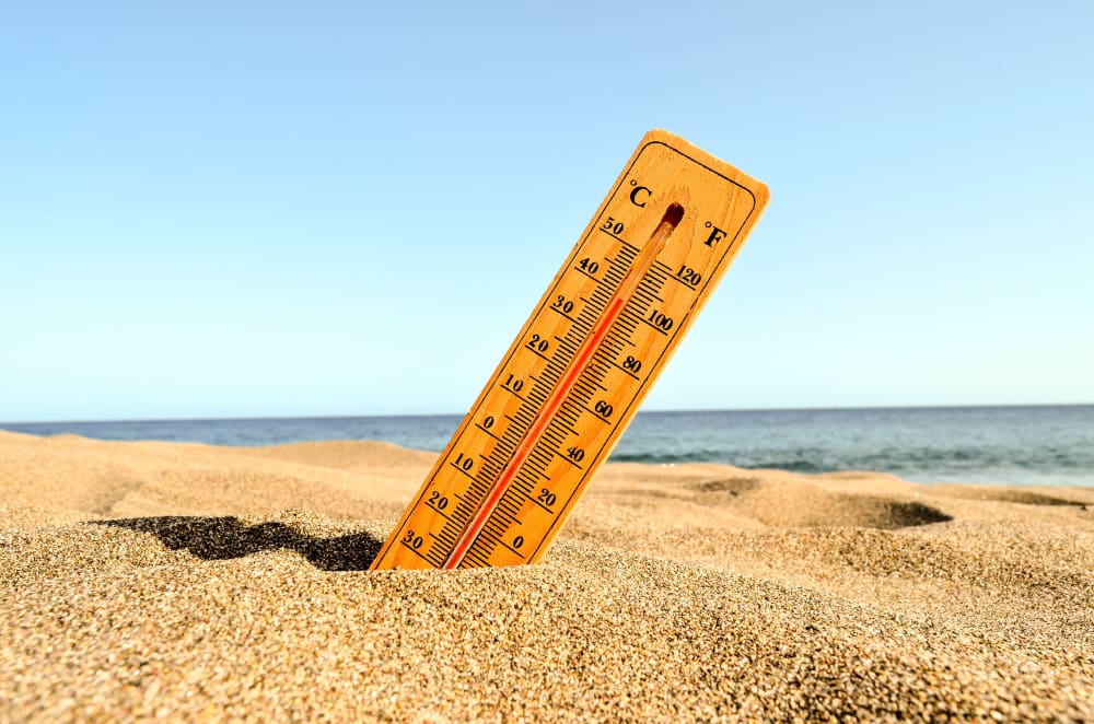 Onda de calor deve atingir o Estado do Rio de Janeiro e previsão do tempo indica temperaturas altas
