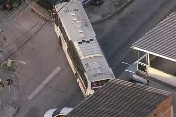 Ônibus Sequestrado na Favela de Israel no Rio de Janeiro