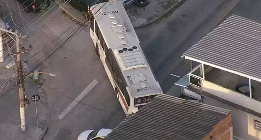 Ônibus Sequestrado na Favela de Israel no Rio de Janeiro