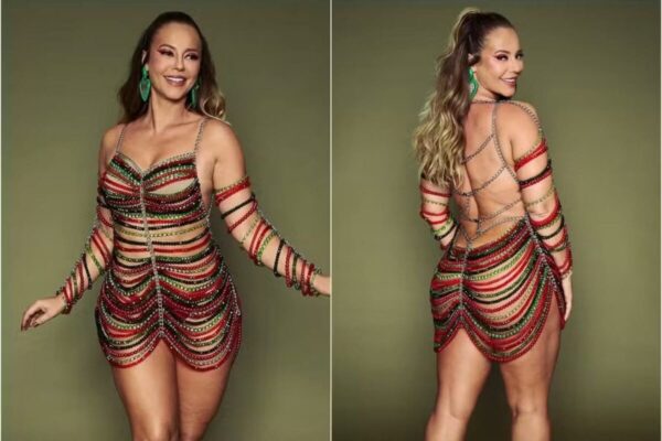 Paolla Oliveira anuncia despedida do posto de Rainha de Bateria da Grande Rio