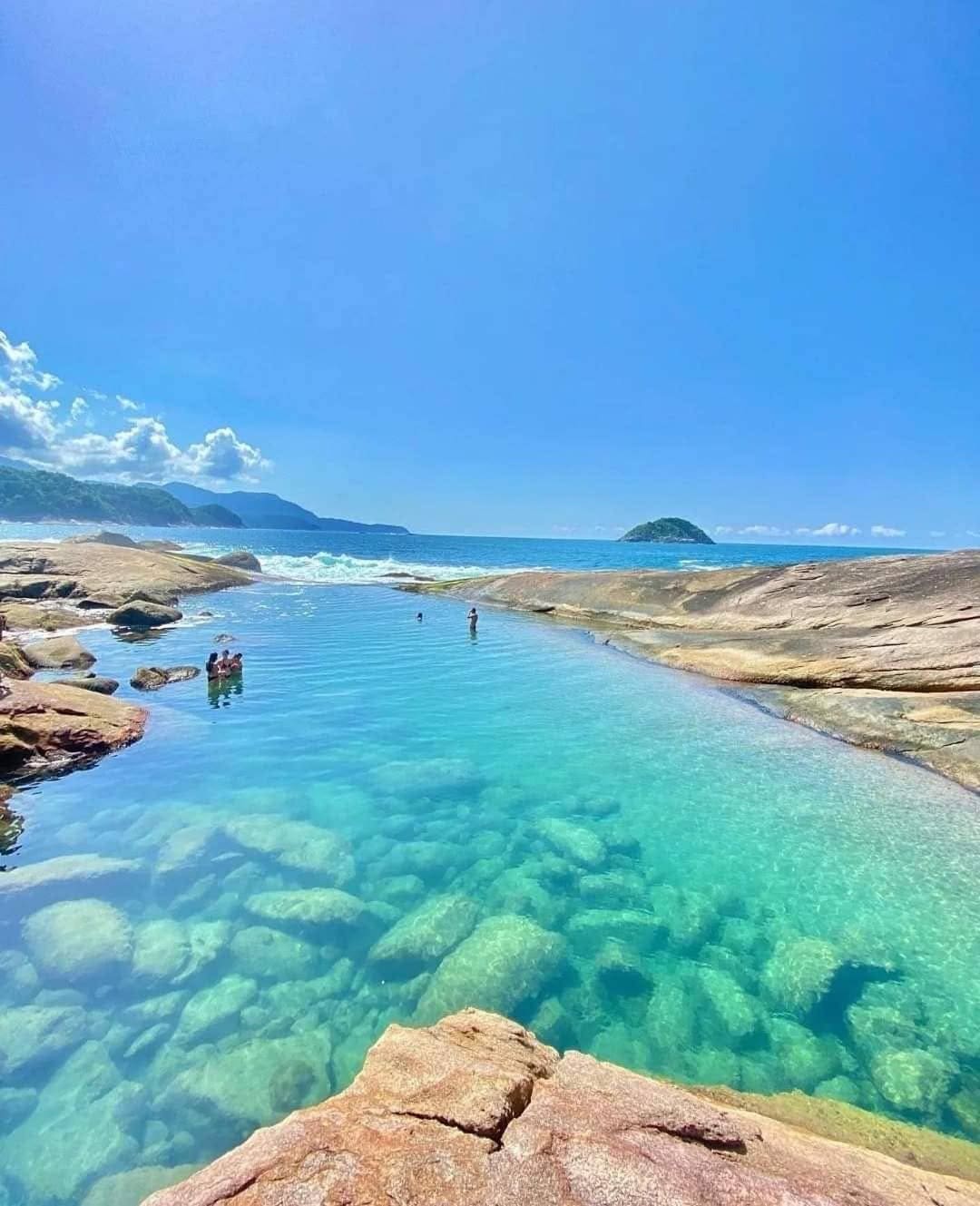 Piscina Natural das Galhetas em Paraty é um paraíso a ser explorado