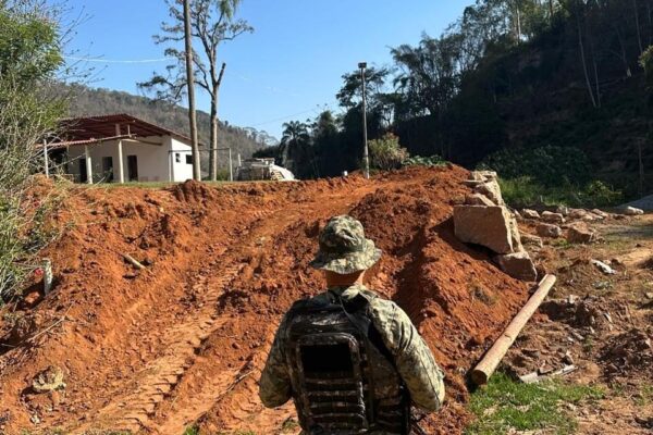 Polícia Ambiental realiza fiscalização e encontra irregularidades em propriedade em Bom Jardim