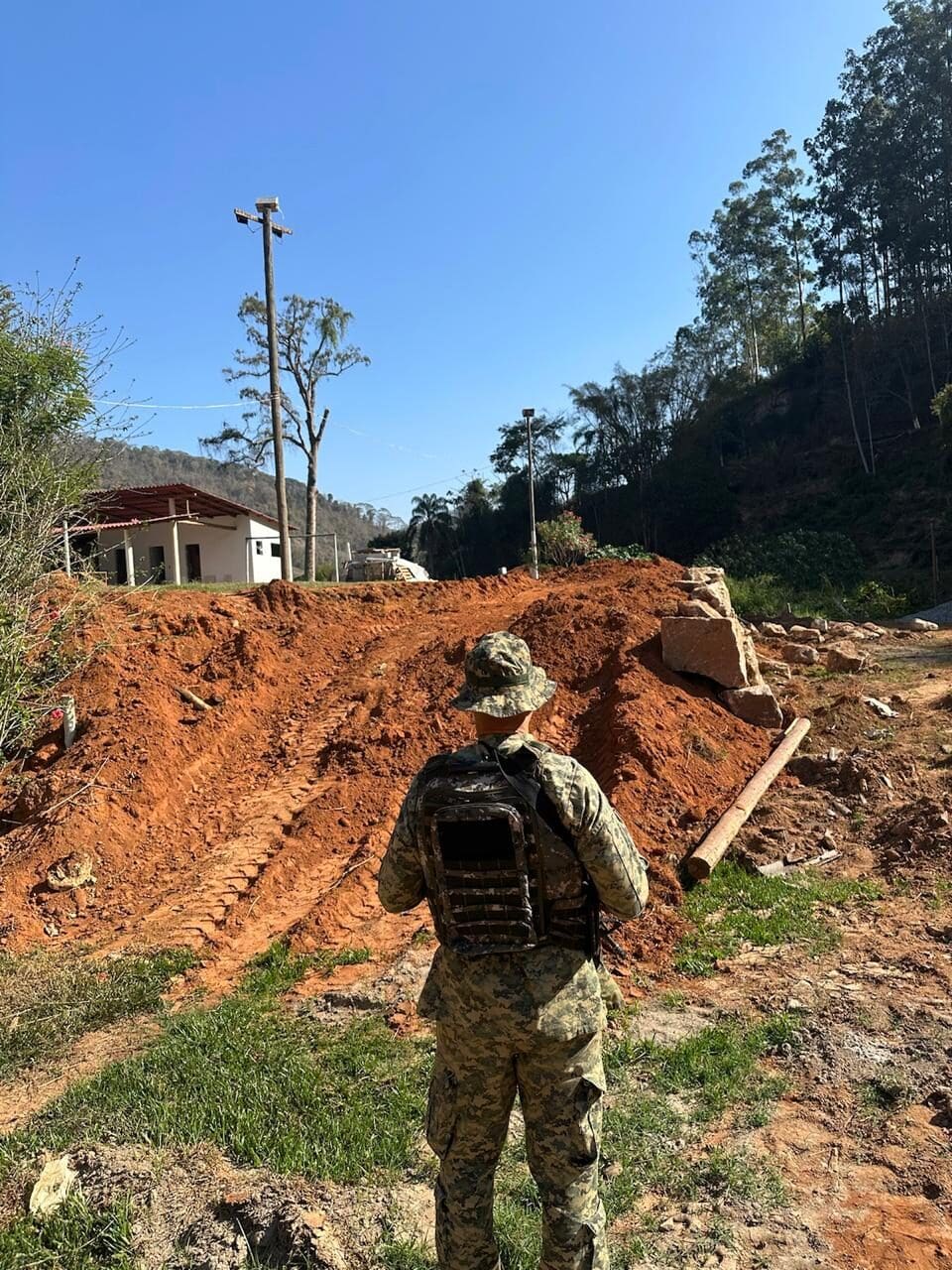 Polícia Ambiental realiza fiscalização e encontra irregularidades em propriedade em Bom Jardim