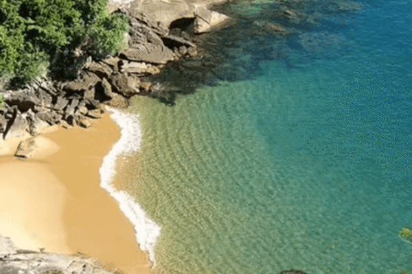 Praia Martins de Sá em Paraty é um dos paraísos escondidos do Estado do Rio de Janeiro - Foto Site De Palmas Turismo