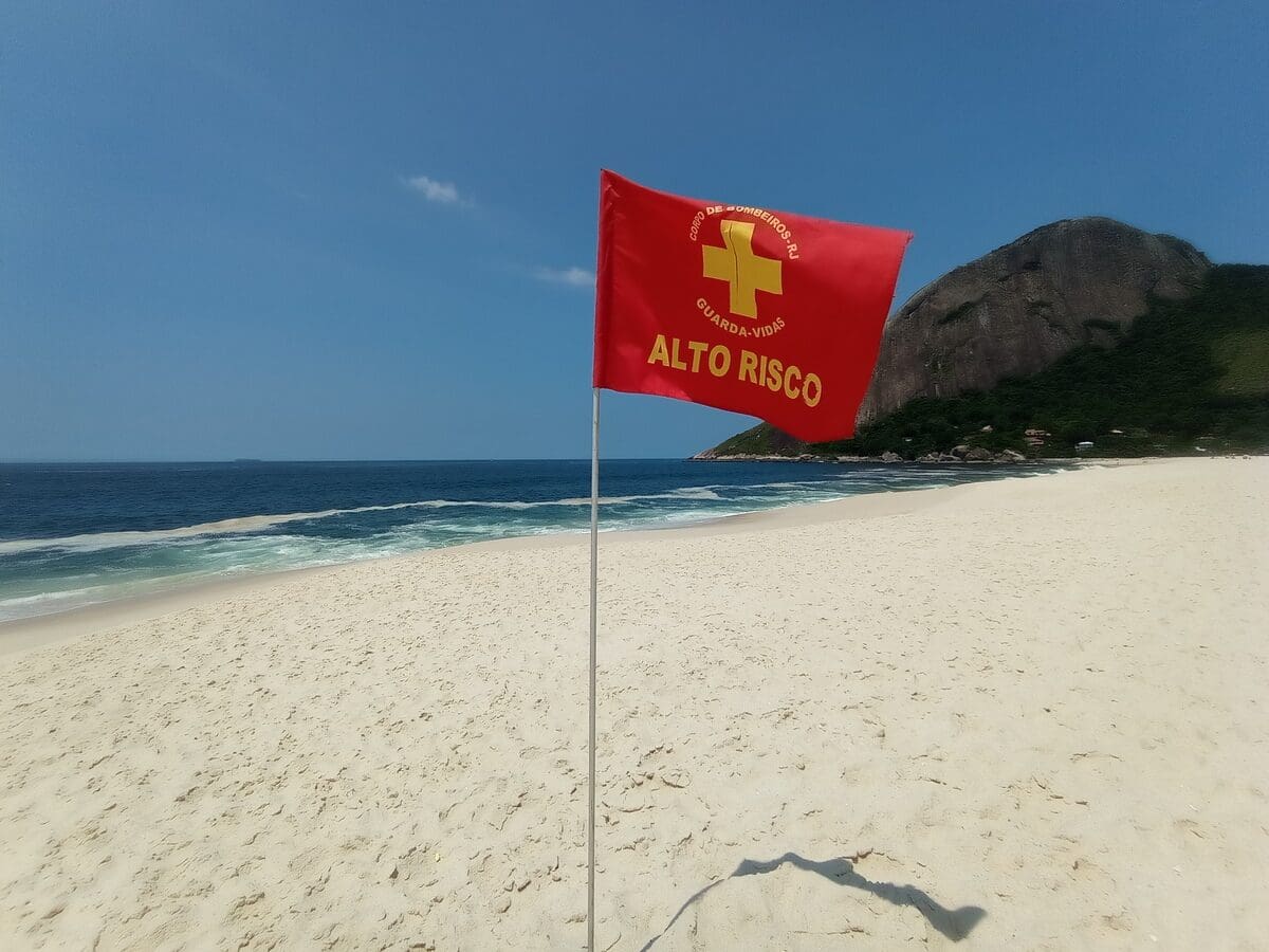 Praia de Itaipuaçu, em Maricá-RJ, é considerada uma das praias mais perigosas do Brasil